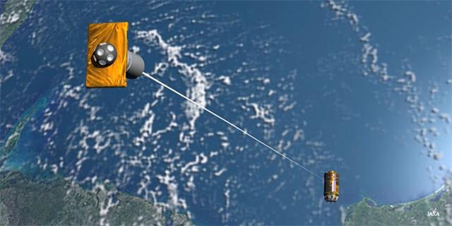 在太空“放风筝”：日本将测试清除太空垃圾新技术